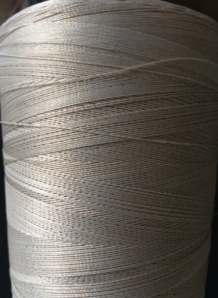 Fiberglass sewing thread